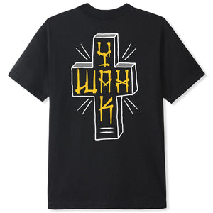 Yakwax Yaktown T-Shirt - Black/Yellow - Mens Graphic T-Shirt by Yakwax
