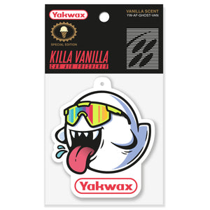 Yakwax Ghost Air Freshener - Killa Vanilla Scent - Car Air Freshener by Yakwax