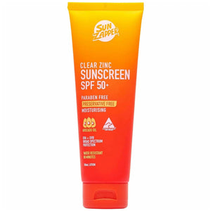 Sun Zapper Clear Zinc Surfers Sun Screen SPF50+ Lotion - Clear - Sunscreen by Sun Zapper 100ml