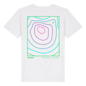 Yakwax Isobar Kids T-Shirt - White/Green - Boys Surf Brand T-Shirt by Yakwax