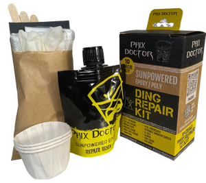 Phix Doctor Sun Powered Epoxy Repair Kit Large 4oz - Epoxy Resin Surfboard Repair by Phix Doctor 4oz