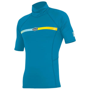 Alder Cruz Junior Shortsleeve Rashvest - Blue