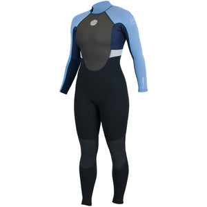 Alder-Womens-Impact-3-2-mm-Full-Back-Z-ipWetsuit-2022-Black