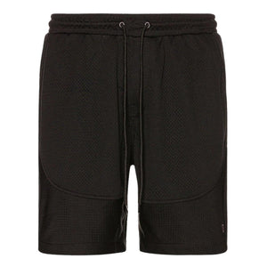 Brixton Shield Mesh Short - Black - Mens Gym Shorts by Brixton