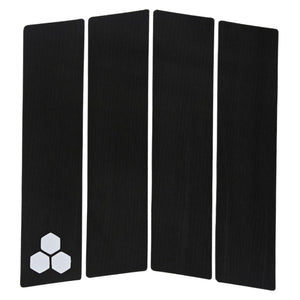Channel Islands 4 Piece Front Foot Surfboard Grip Pad - Black - Full Traction/Front Foot Surfboard Pad by Channel Islands