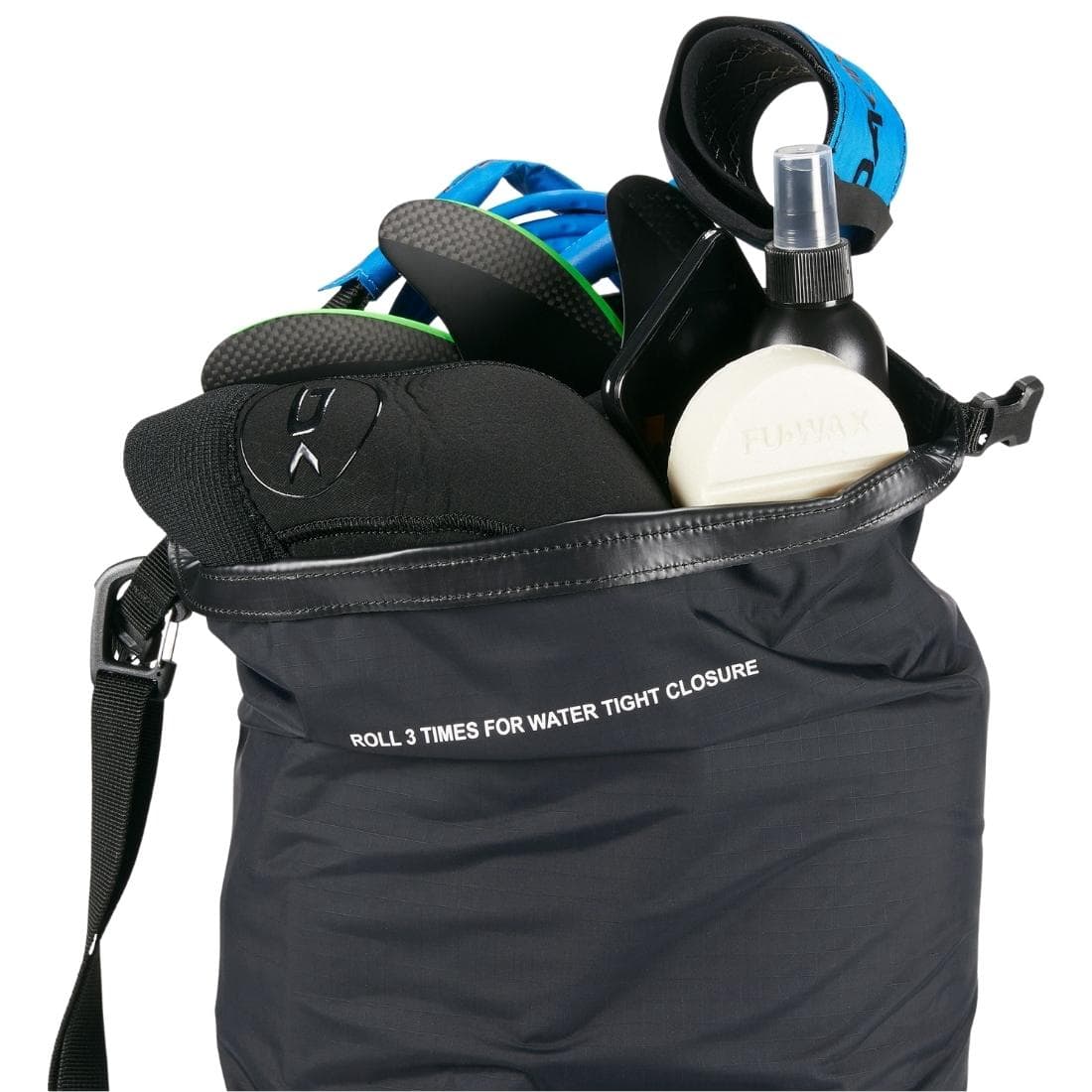 Dakine Packable Rolltop Dry Bag 20L - Black - Wet/Dry Bag by Dakine 20L