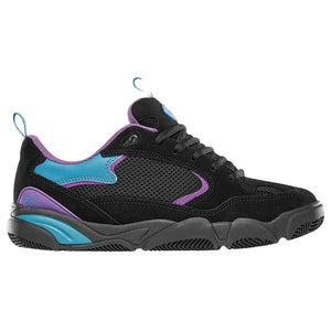 Es Quattro Plus Skate Shoes - Black/Teal - Mens Skate Shoes by eS