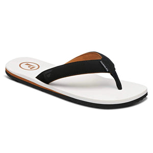 Foamlife Traa-Sc Flip Flop - White - Mens Flip Flops by FoamLife