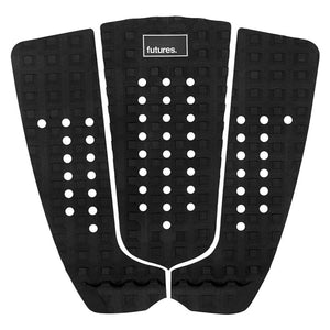 Futures Jordy Signature 3 Piece Tail Pad - Black