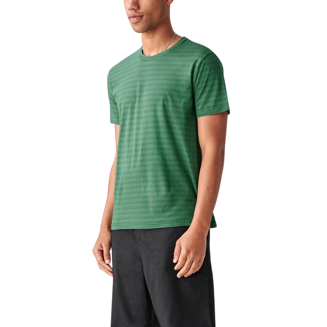 Globe Horizon Stripe T-Shirt - Palm - Mens Surf Brand T-Shirt by Globe