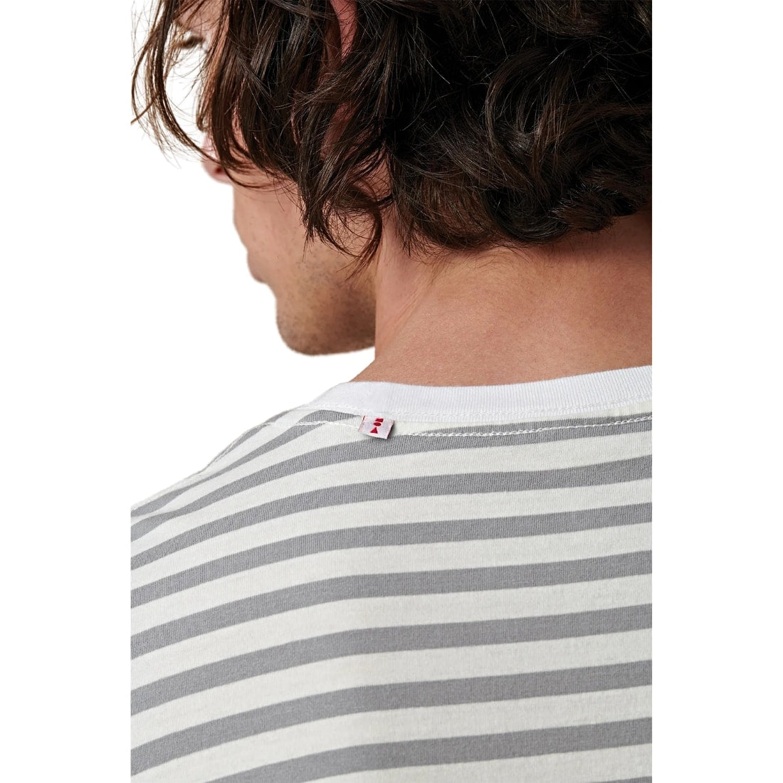 Globe Horizon Stripe T-Shirt - White - Mens Surf Brand T-Shirt by Globe