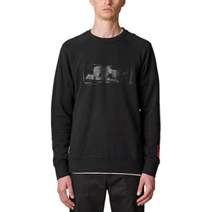 Globe Refuse To Comply Crew Neck Sweatshirt - Black - Mens Crew Neck Sweatshirt by Globe