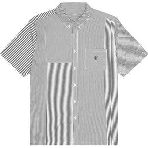 Huf Disorder Short Sleeve Shirt Black - Mens Casual Shirt by Huf