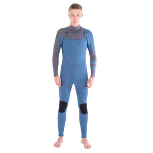 Hurley 5/3 Advantage Plus Chest Zip Full Wetsuit - Copen Blue - Mens Full Length Wetsuit by Hurley
