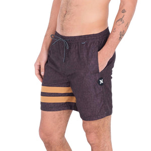 Hurley Blockparty Volley Shorts - Black - Mens Walk Shorts by Hurley