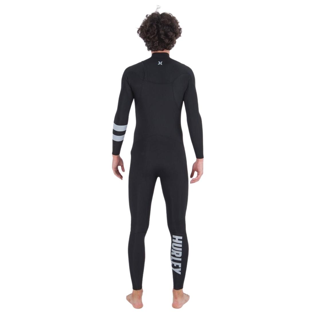 Hurley Mens Advantage 3/2mm Wetsuit - Black - Mens Full Length Wetsuit by Hurley