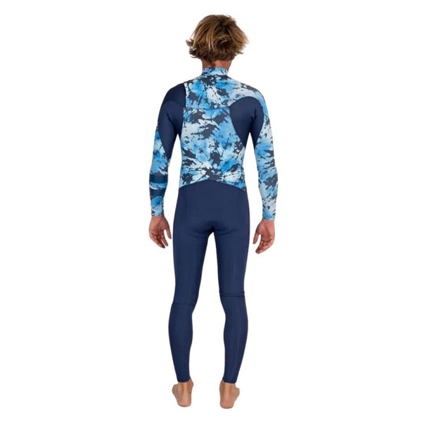 Hurley Mens Advantage Plus 3 2mm Printed Wetsuit Iodine Blue