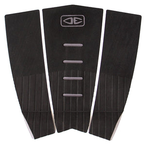 Ocean And Earth Fish 3 Piece Hybrid Surfboard Tail Pad - Black - 3 Piece Tail Pad by Ocean and Earth