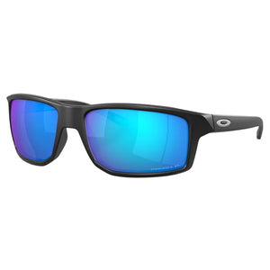 Oakley Gibston Sunglasses - Matte Black/Prizm Sapphire Iridium Polarised