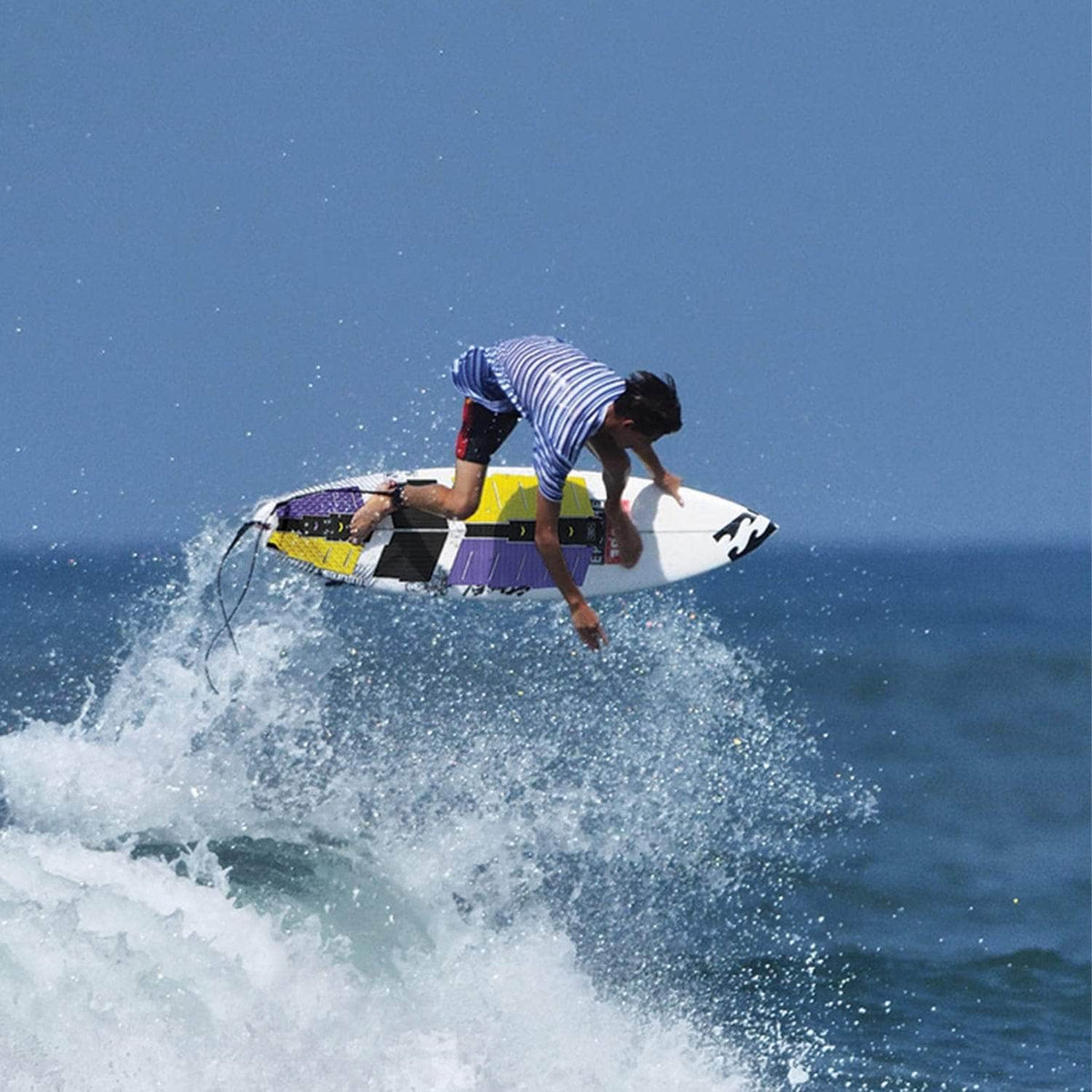 Ocean and Earth Dakoda Walters Pro 3 Piece Surfboard Tail Pad Grip - Black
