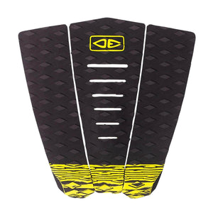 Ocean and Earth Simple Jack Tail Pad Surfboard Deck Grip 2021 - Black/Lime