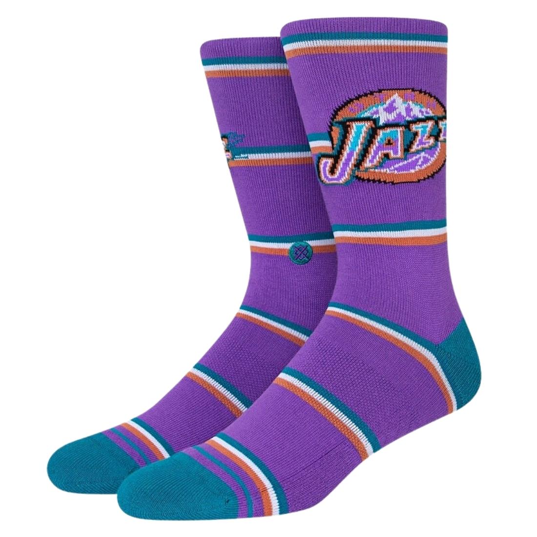 Stance Classics Jazz Socks - Purple - Unisex Crew Length Socks by Stance L (UK8-12.5)
