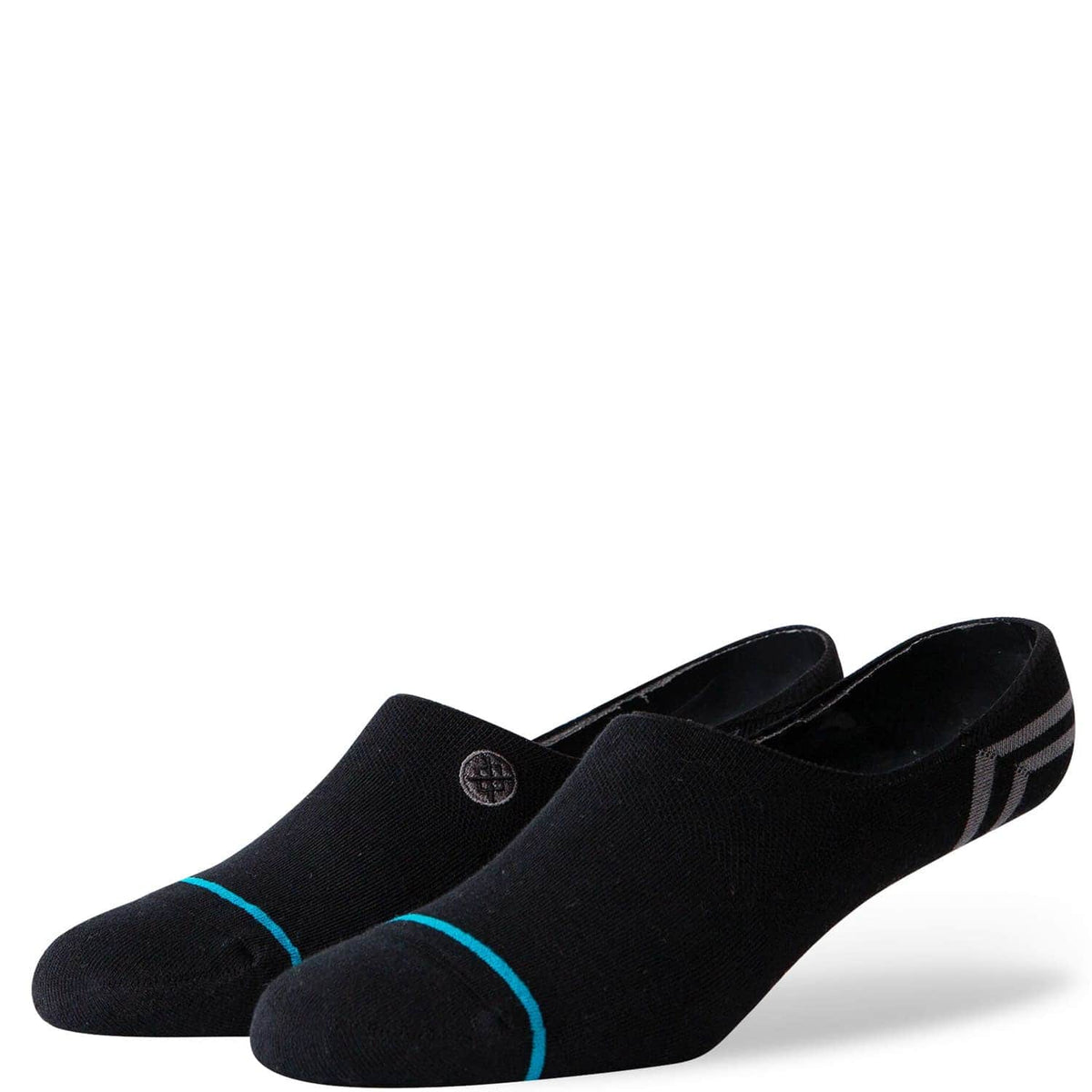 Stance Gamut 2 (3-Pack) Invisible Socks - Black - Mens Invisible/No Show Socks by Stance