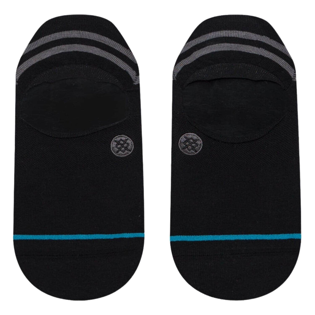 Stance Gamut 2 Invisible Socks - Black - Mens Invisible/No Show Socks by Stance