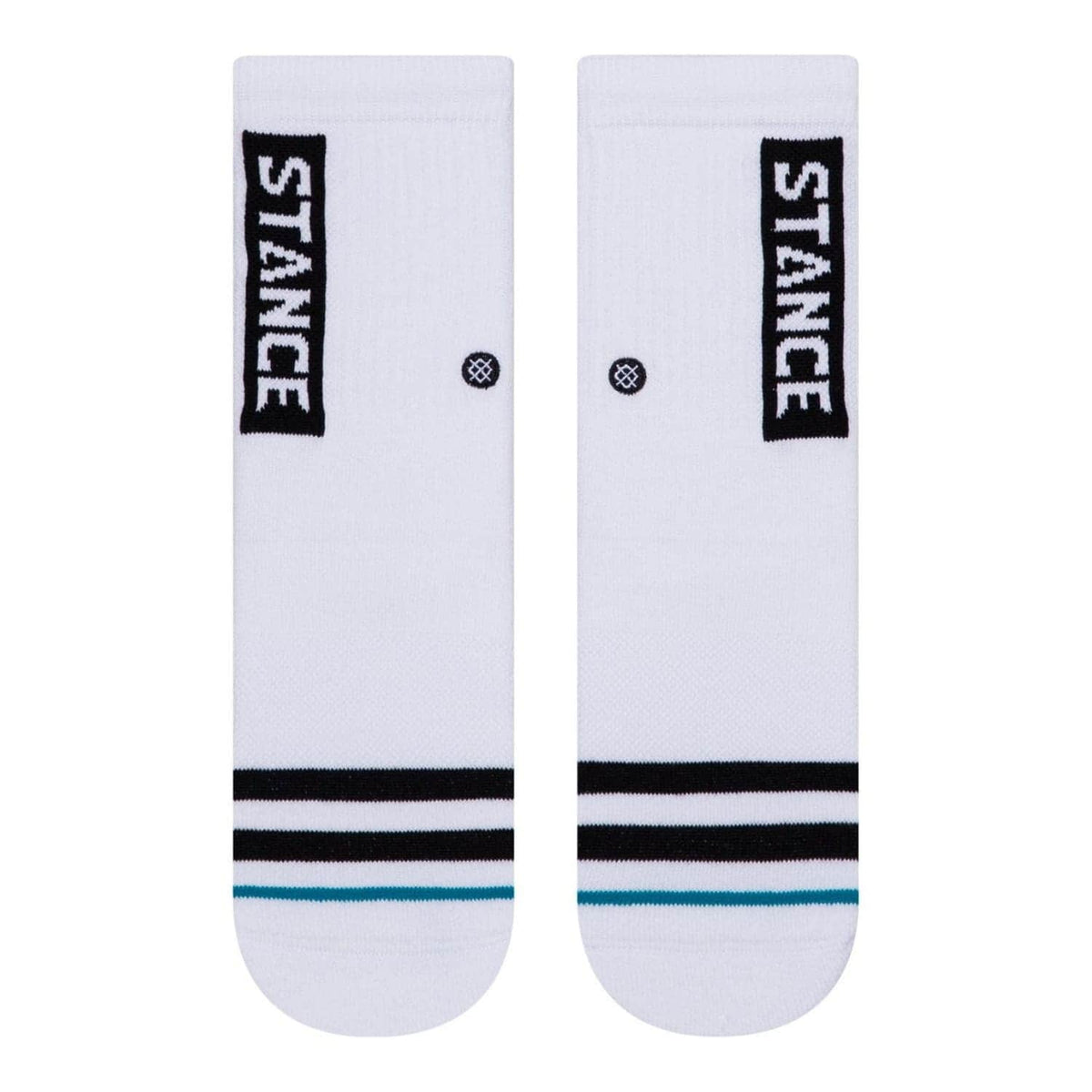 Stance Kids OG Staple Socks - White
