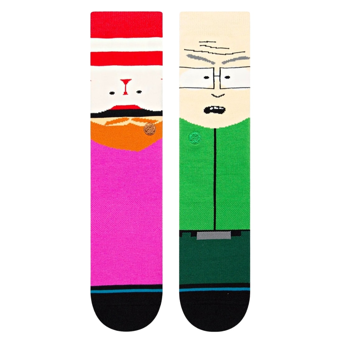 Stance X South Park Mr Garrison Socks - Green - Unisex Crew Length Socks by Stance