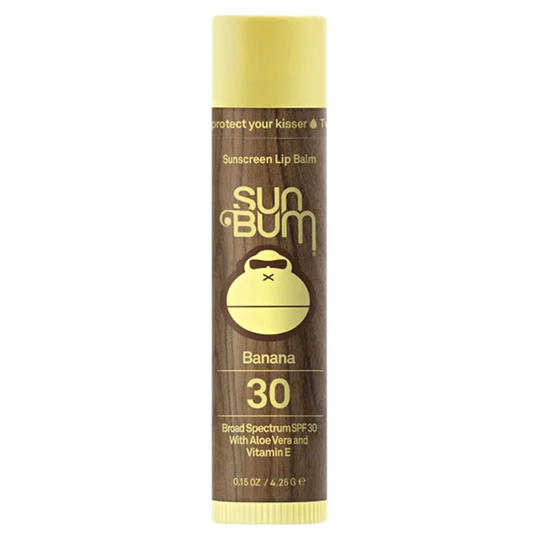 Sun Bum Original SPF 30 Lip Balm - Banana - Sunscreen by Sun Bum 4.25g