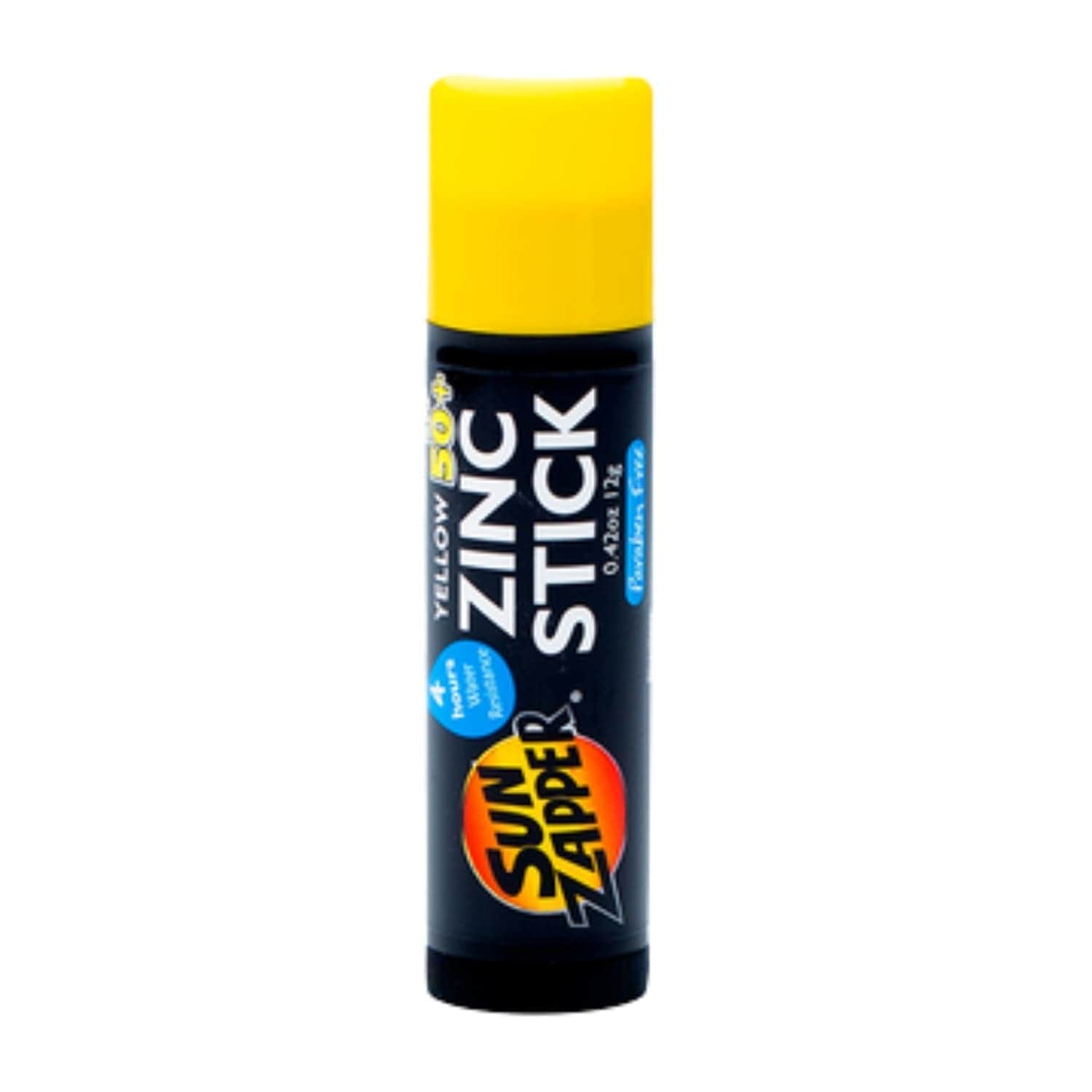 Sun Zapper Coloured SPF 50+ Zinc Stick - Yellow - 12g - Sunscreen by Sun Zapper 12g