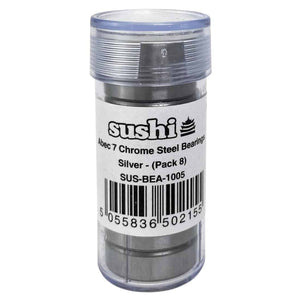 Sushi Abec 7 Chrome Steel Bearings - Silver