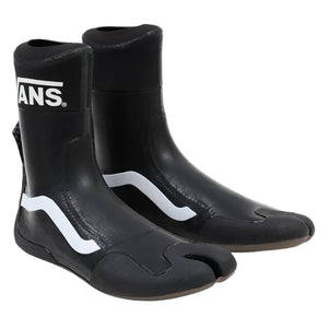 Vans 3mm Split Toe High Wetsuit Surf Boot - Black/Black - Reef Boots by Vans