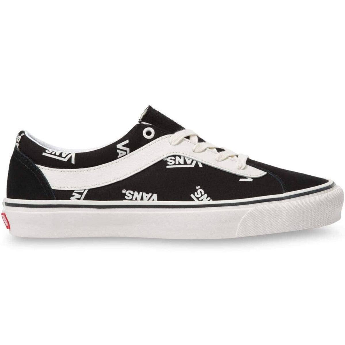 Vans Bold NI Skate Shoes (Vans Block) - Black/Marshmallow Mens Skate Shoes by Vans