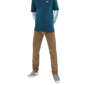 Vans Kids Authentic Chino Trousers - Dirt Brown - Boys Chino Pants/Trousers by Vans