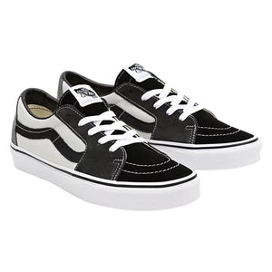 Vans Sk8-Low Skate Shoes - (Colourblock) Drizzle White - Mens Skate Shoes by Vans