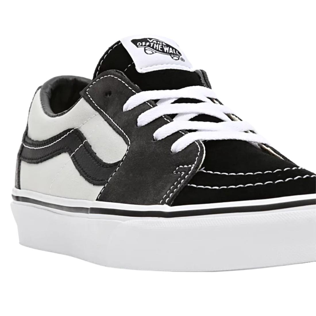 Vans Sk8-Low Skate Shoes - (Colourblock) Drizzle White - Mens Skate Shoes by Vans