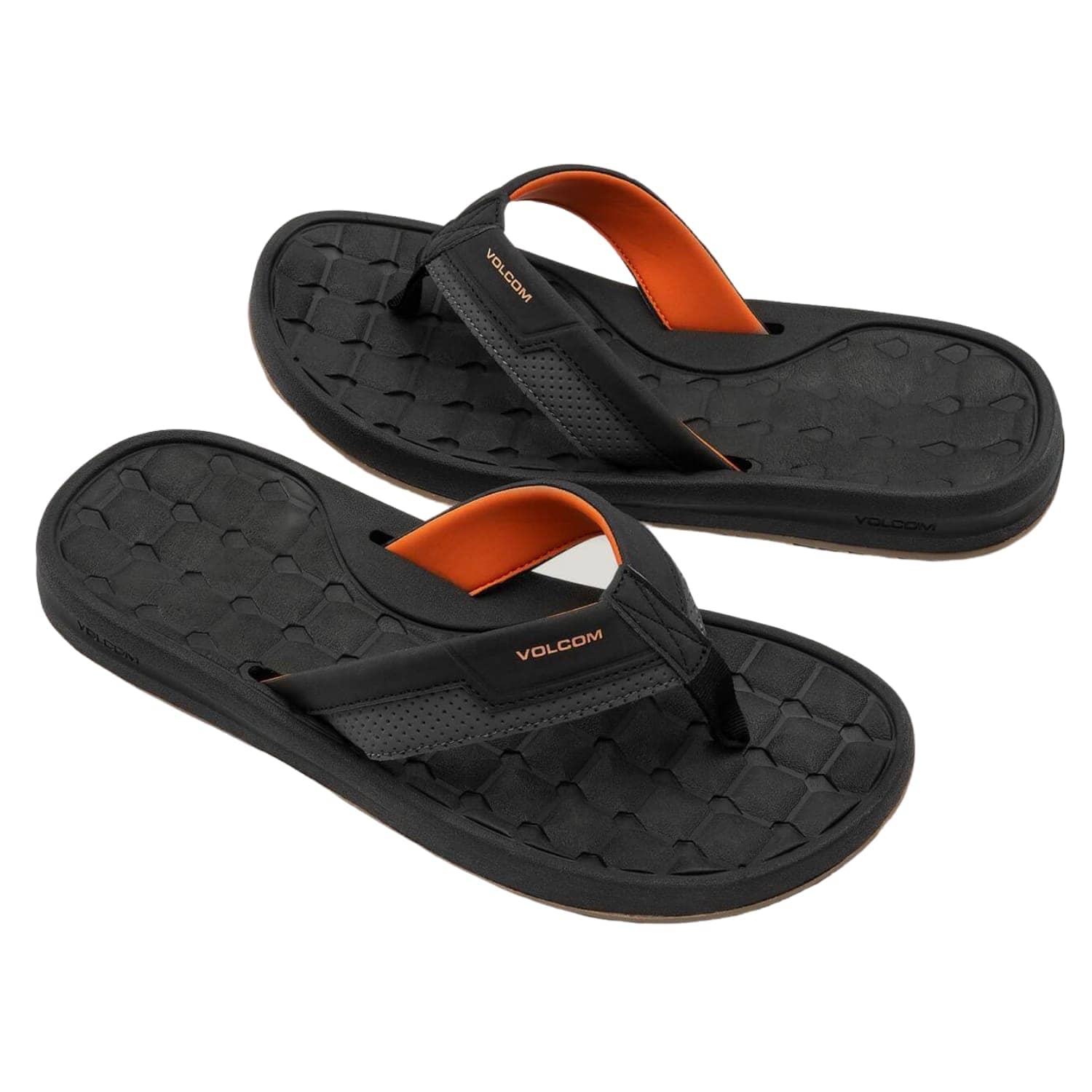 Volcom E-Cliner Sandals - Burnt Orange