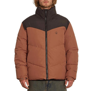 Volcom Goldsmooth Jacket - Mocha - Mens Insulated Jacket by Volcom
