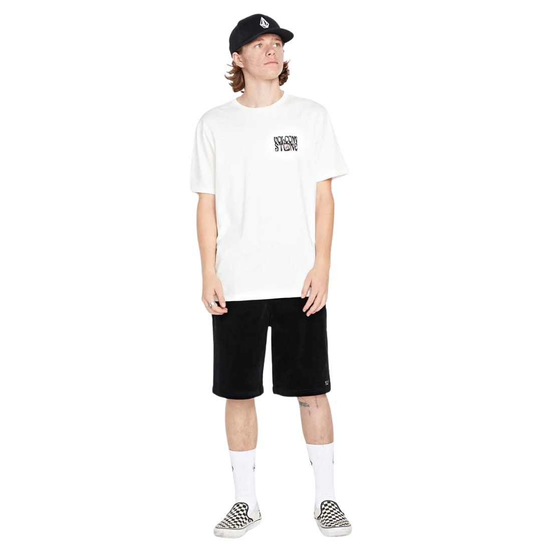 Volcom Outer Spaced 21" Shorts - Black Combo - Mens Walk Shorts by Volcom