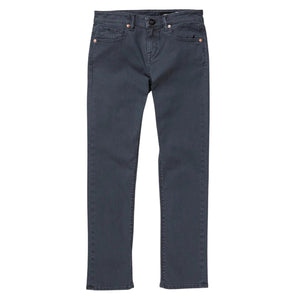 Volcom Youth Boys Vorta By Denim Jeans - Marina Blue - Boys Slim/Skinny Denim Jeans by Volcom