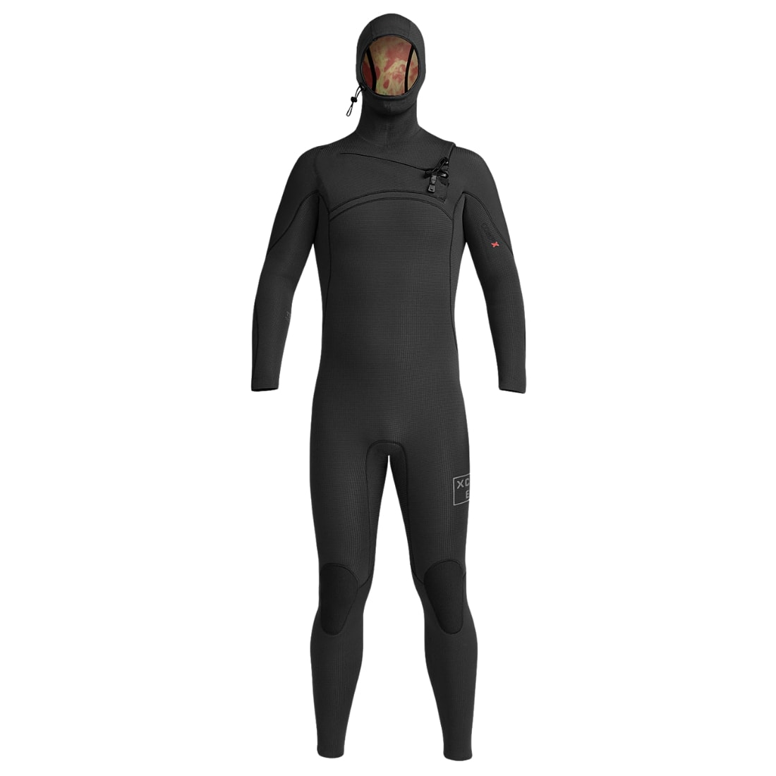 Xcel Mens Comp X 4.5/3.5mm Hooded Wetsuit 2022/23 - Black - Mens Full Length Wetsuit by Xcel
