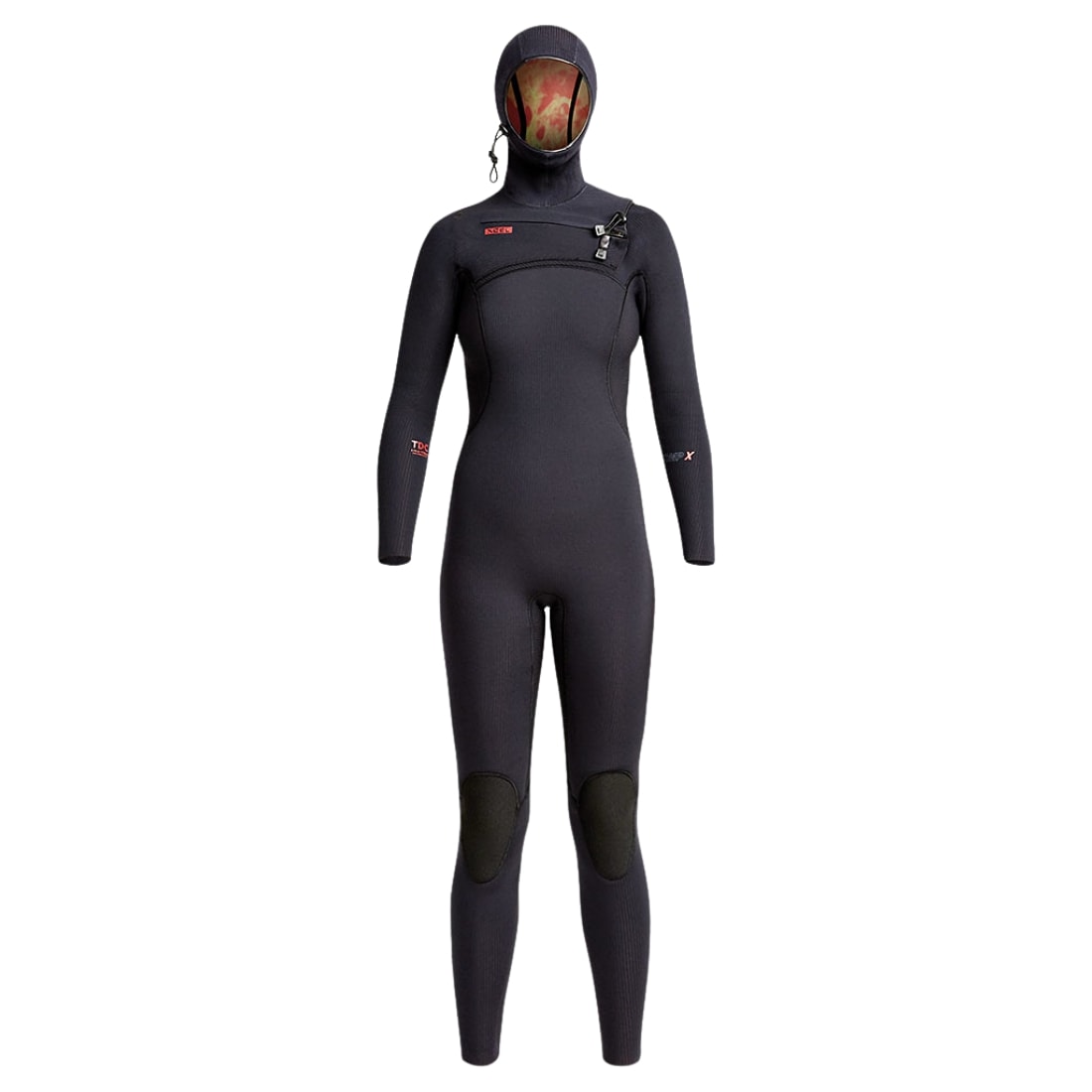 Xcel Womens Comp X 5.5/4.5mm Hooded Wetsuit 2022/23 - Black - Womens Full Length Wetsuit by Xcel