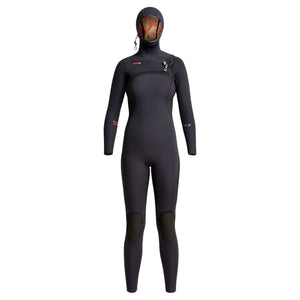 Xcel Womens Comp X 5.5/4.5mm Hooded Wetsuit 2022/23 - Black - Womens Full Length Wetsuit by Xcel