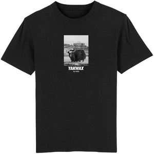 Yakwax Fort Grey T-Shirt Black