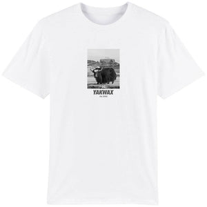 Yakwax Fort Grey T-Shirt White