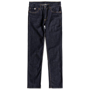 DC Boys Worker Slim Stretch Denim - Indigo Rinse Boys Skinny Denim Jeans by DC