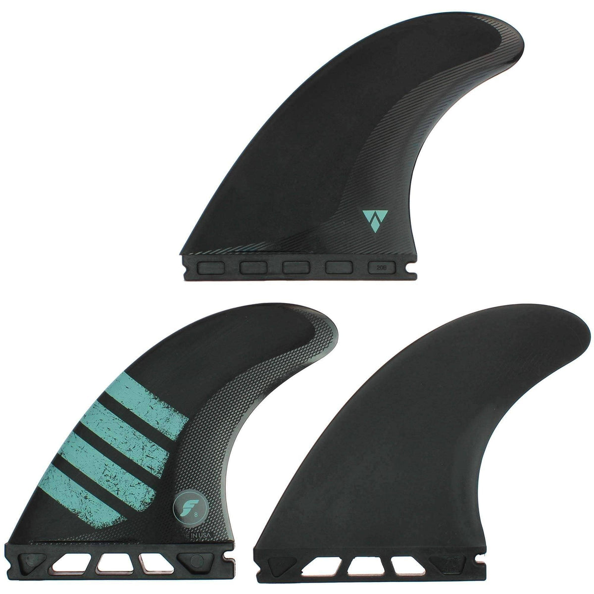 Futures F8 Alpha Large Surfboard Fins Futures Single Tab Fins by Futures Large Fins