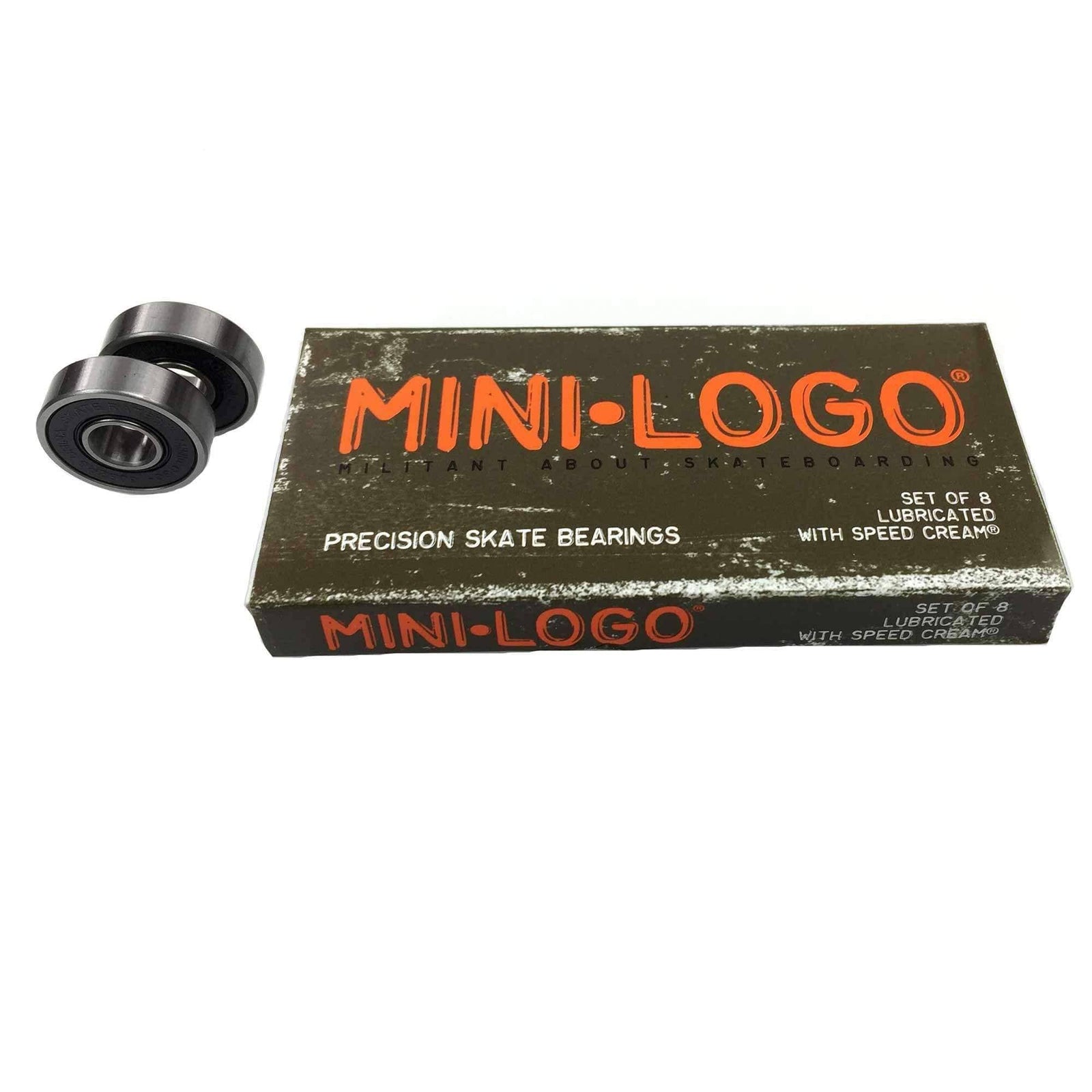 Mini Logo Precision Skateboard Bearings Cheap Skateboard Bearings by Mini Logo